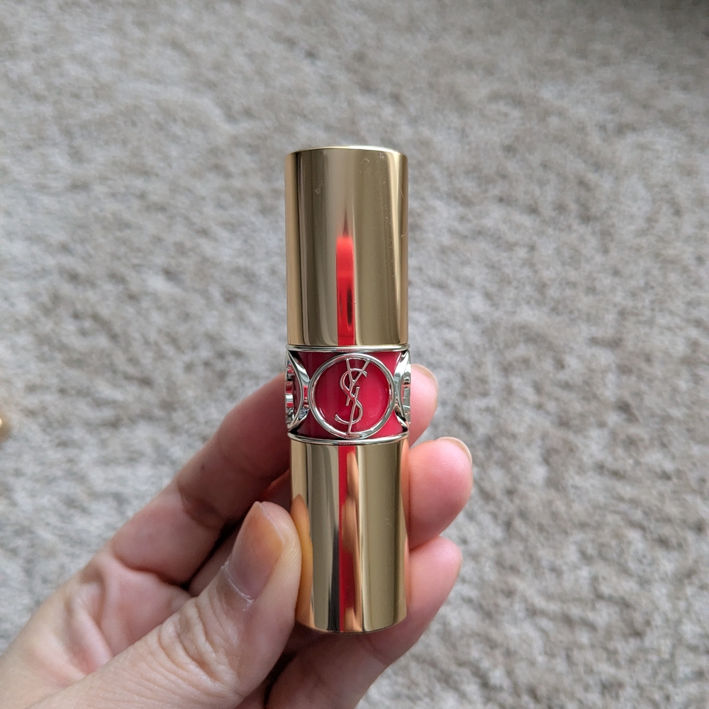 YSL Rouge Volupte Shine Lipstick 'Showstopping Rose 163'